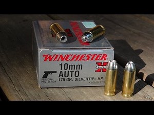 10mm Winchester Silvertip Ammo Test