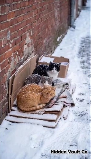I Built a Heated Shelter for Freezing Stray Cats