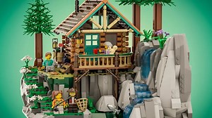 LEGO Ideas project in review pairs with 21338 A-Frame Cabin