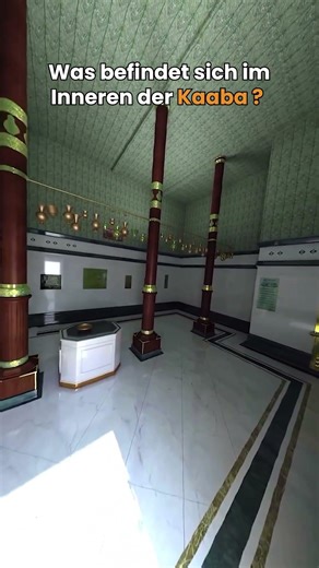 Was befindet sich im Inneren der Kaaba? #shorts