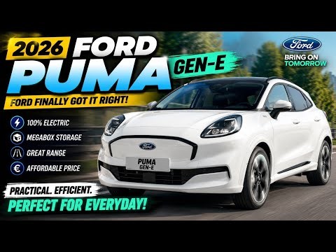 2026 Ford Puma Gen-E Finally Gets It Right
