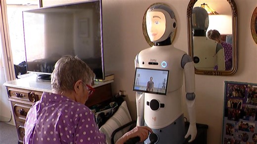 Companion robot helps seniors find connection at Denver assisted living center