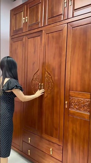 Massive Storage Wardrobe & Smart Mirror Design ✨ #furniture#interiordesign #home #shorts
