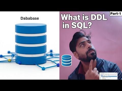 What is DDL in SQL? #sql #databaseconcepts #database