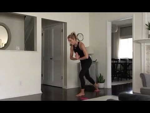 30 MIN Slider/Glider/Sliding Disk FULL BODY BARRE workout