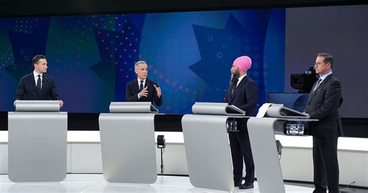 English-language debate Part 1: Tariffs and threats to Canada
