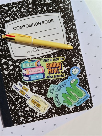 Sticker Pack - Funny Grandma Quotes Decal Bundle | Miss Blanche Vintage Vibes | Waterproof Die Cut - Etsy