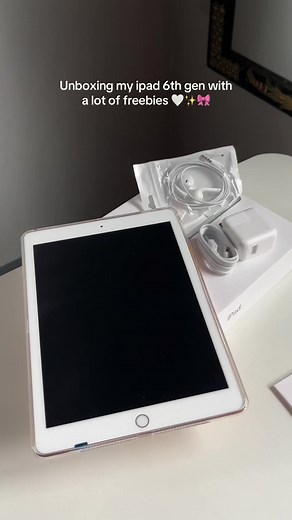 Unboxing the iPad 6th Gen with Exciting Freebies