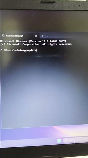 Windows Group Policy Update Command | IT Tips #viral #windows