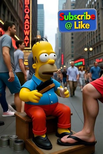 Homer Simpson - cleaning his nails. #thesimpsons