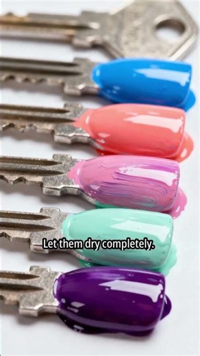 Colorful Key Organization