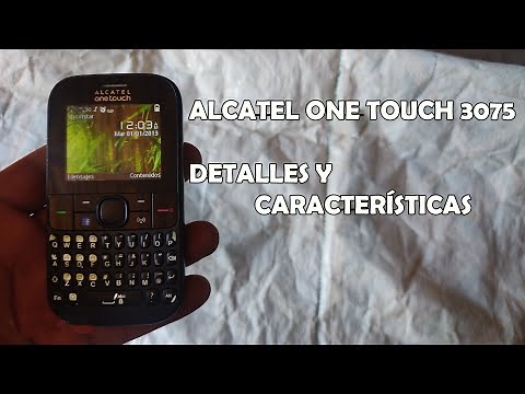 Alcatel One Touch 3075 Detalles - Características