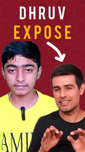 Dhruv rathee exposed by child 😱| #shorts