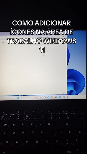 Como Adicionar Ícones na Área de Trabalho do Windows 11