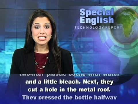 Bright Idea: Light Bulbs From Plastic Bottles, Water and Bleach