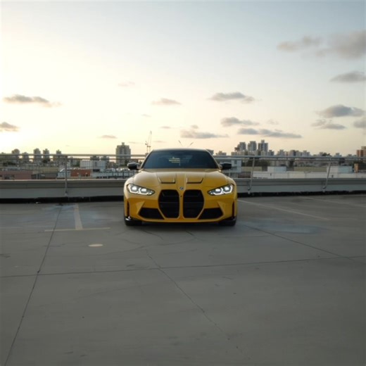 BMW M4 G82 | Sao Paulo yellow | 510 PS | Twin-Turbo Inline-6 #edit #english #deutsch #bmw #yellow