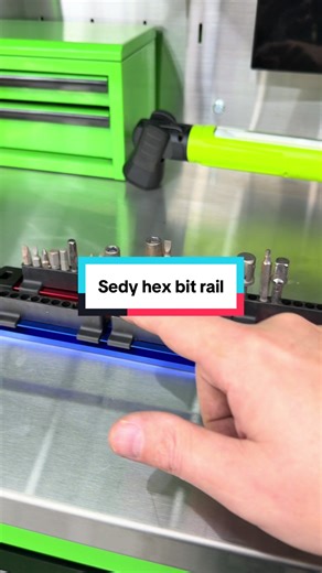 Organize Your Garage with Hex Bit Rails