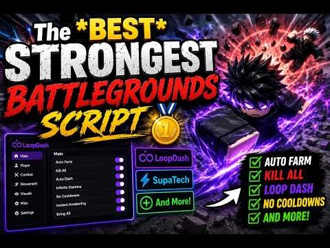 [FREE] The Strongest Battlegrounds Script / Roblox TSB Script (Auto Combo , Aimlock, AutoBlock)