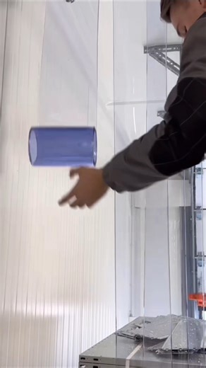 🚪 Keep the heat in & the cold out ❄️ — industrial-grade PVC curtains built to last! | Canada Plastics & Belting Inc