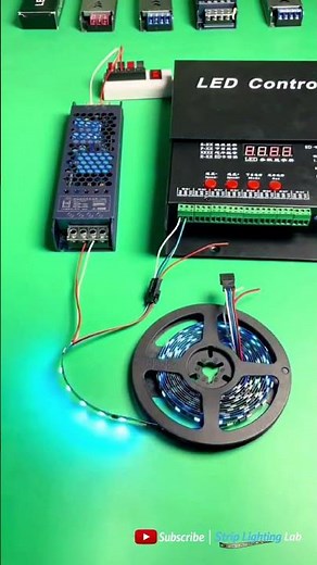 RGB LED Strip Controller Wiring Tutorial Addressa
