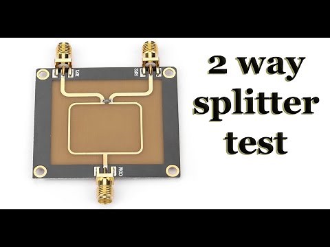 Please see part 2 ! 100-2700M Frequency RF Power Splitter 2-Way