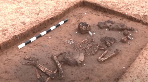 WATCH | 6,800-year-old skeleton discovered in Germany