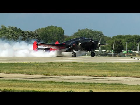 Matt Younkin Beech 18 Aerobatics Oshkosh AirVenture 2023