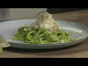 207 recipe: turning pistachios into pasta sauce`