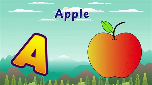 ABC Song for Kids | A to Z Letters with Sound | Simple & Clean Alphabet Song