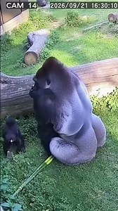 Skunk Scares GIANT Gorilla! 😱🦨