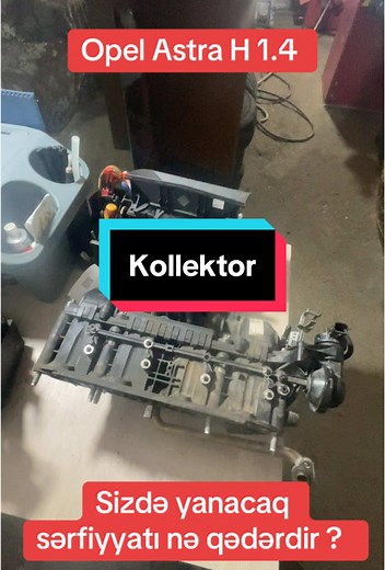 Opel Astra H 1.4 Hava Kollektoru Problemləri