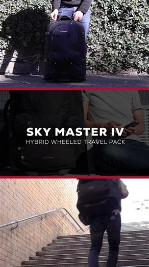 NEW Sky Master IV 70L and 80L Hybrid Wheeled Travel Pack