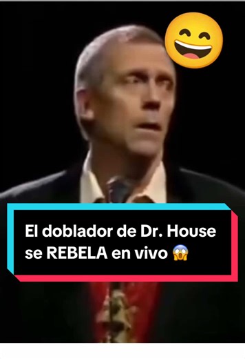 El Doblador de Dr. House Se REBELA en Vivo