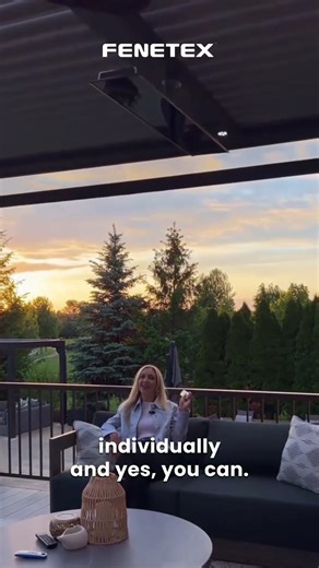 Each Fenetex screen has its own control🏡⚡⁠ ⁠