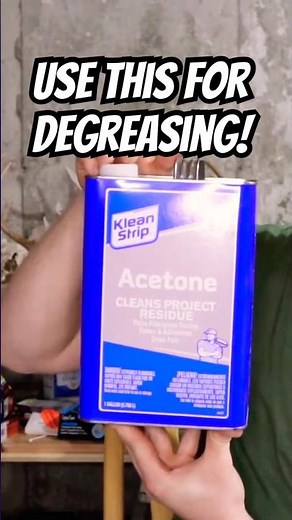 Acetone is the #1 degreaser for skulls! #taxidermy #degreaser #howto