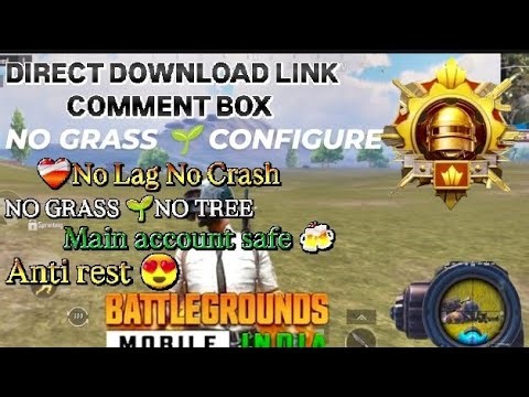 BGMI 4.3 LATEST UPDATE NEW CONFIGURES FILES | NO GRASS NO TREE CONFIGURE FILE BGMI 🌳🖇️ LATEST UPDATE