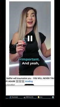 A packet sniffer IS a MAN IN THE MIDDLE attack 😂