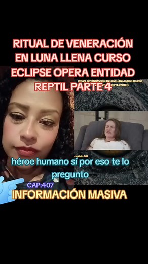 RITUAL DE VENERACIÓN EN LUNA LLENA CURSO ECLIPSE OPERA ENTIDAD REPTIL PARTE 4 GRACIAS WILLIAM CRIADO INFORMACIÓN MASIVA #fblifestyle | Yehimin Carolina Restrepo