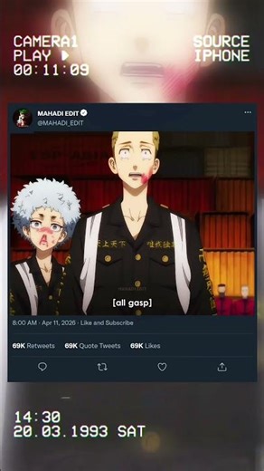 Mikey edit | The leader is back | Tokyo revengers edit | #animeedit #tokyorevengersedit #mikeyedit