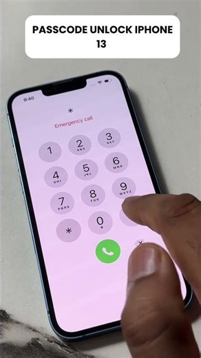 unlock iPhone 13 Passcode #short #shorts #ytshort