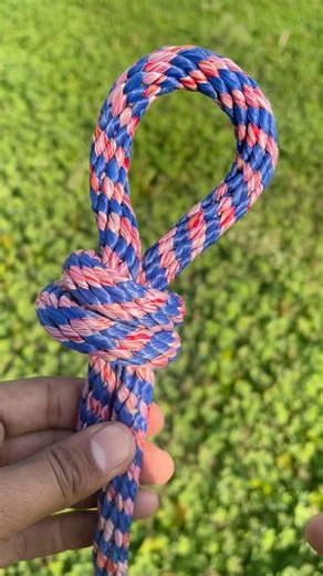 Simple Rope Knot Hack #camping #knot #gtknot #bowlineknots #shorts