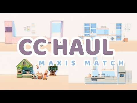 ✨ Best Maxis Match Furniture CC Finds | Sims 4 December CC Finds