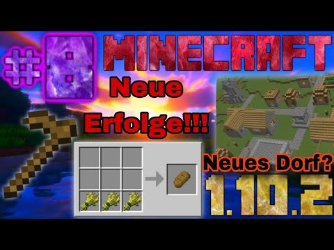 Minecraft 1.10.2 Ich habe ein neues Dorf gefunden und neue Erfolge gemacht #8