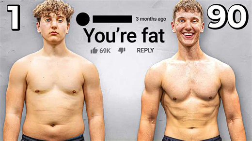 90 Days Body Transformation - From “Fat” to Shredded