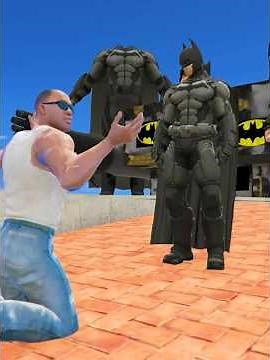 Franklin Found Batman House Under Swimming Pool 🤯 | INDIAN BIKE DRIVING 3D | #shorts #maxer