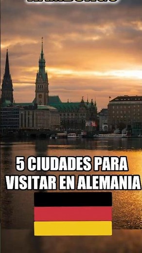 5 ciudades para visitar en... Alemania 🇩🇪✈️🗺️