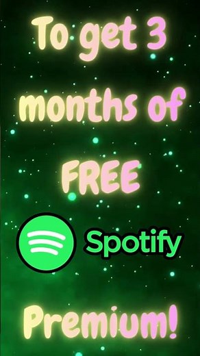 Get FREE Spotify Premium!✨