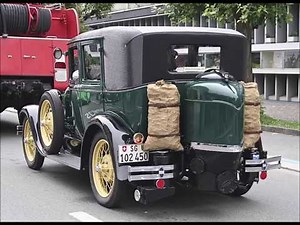 Ford Model A Wood Gas Hill Climbing