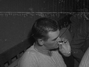 In 1956, Don Larsen threw the first no-hitter AND perfect game in World Series history. He then did his postgame interviews while enjoying a smoke and a beer 🍺 Enjoy this long-lost footage of the interview courtesy a 5K remaster from Fox Archives & Fox Movietone 🎥 | MLB on FOX