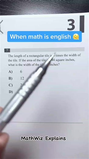 1.9K views · 34 reactions | When math is English!  #reels #MathHack...